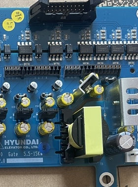 上海现代电梯，变频器驱动板 wb100 Gate 5.5-15kw  20300531
