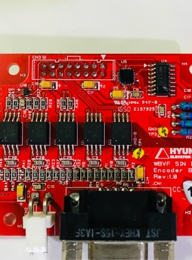 原装正品 上海现代电梯 STVF9型编码器板 WBVF  SIN ISO Encode