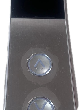 上海现代电梯外呼盒 外呼显示板 STVF9 不锈钢外呼 HIP WDOT