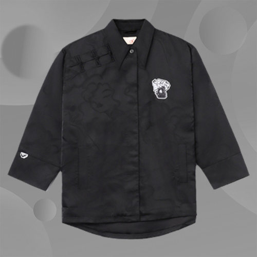 中国李宁反伍街头系列女新秋款国潮宽松运动开衫长袖外套 AFDR772