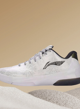 李宁闪击3低帮篮球鞋薄荷CBA赞助款减震碳板运动鞋3M反光ABAL053