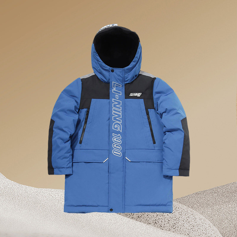 李宁正品男女童运动休闲防风中长款保暖白鸭绒加厚羽绒服YYMQ007,童装/婴儿装/亲子装,羽绒服,淘宝优惠券,粉丝福利购,淘宝优惠卷