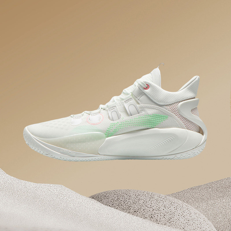 新款男鞋李宁音速9 low男子弹性低帮专业篮球鞋比赛鞋abar039