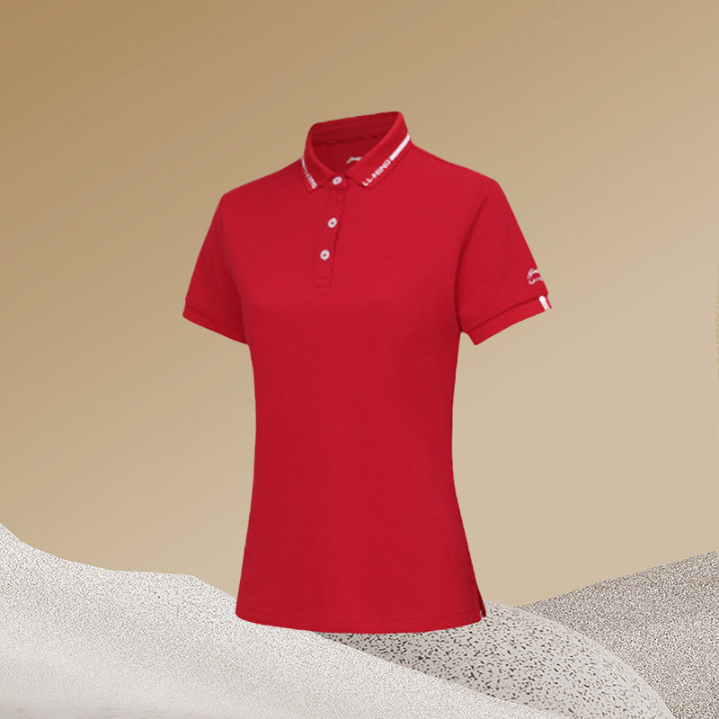 李宁运动POLO衫女子春季新款时尚潮流系列翻领短袖T恤上衣APLR072,运动服/休闲服装,运动POLO衫,淘宝优惠券,粉丝福利购,淘宝优惠卷
