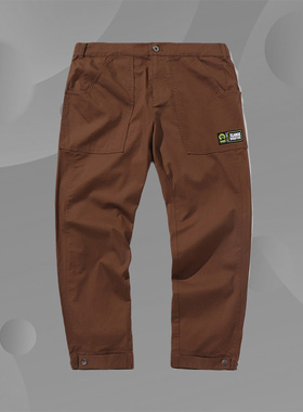 李宁故宫中国行BADFIVExXLARGE破旧立新男子平口休闲长裤AKXP253