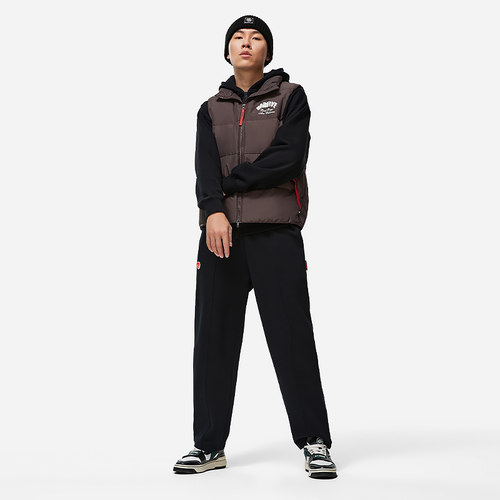 Lining/李宁正品冬季新款男子时尚防泼水保暖立领羽绒马甲AMRT021