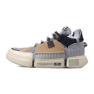 中国李宁男鞋运动休闲鞋高帮悟道时装周走秀篮球休闲鞋AGWN041