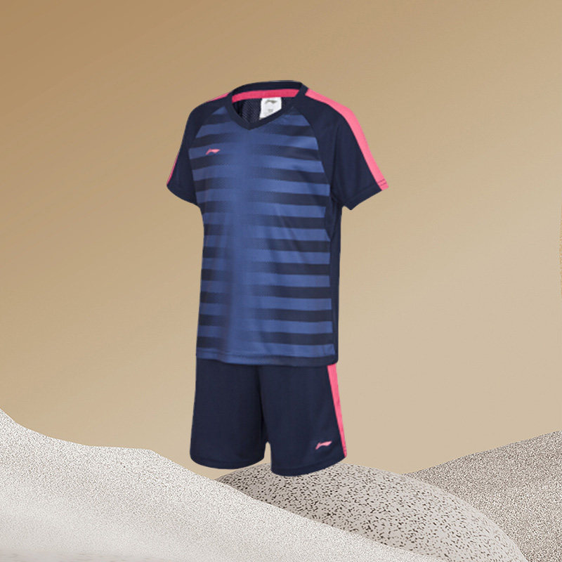 李宁足球比赛服男女童3-12岁上衣针织短袖T恤衫AAYM076,童装/婴儿装/亲子装,套装,淘宝优惠券,粉丝福利购,淘宝优惠卷