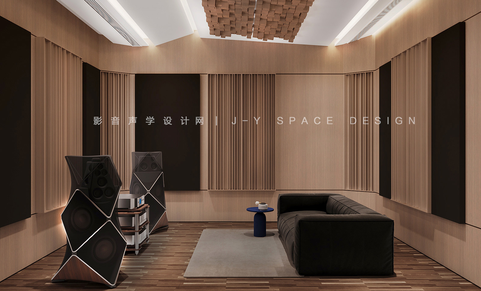 音响室声学设计发烧高端hifi音响室/混响吸音/扩散/隔音/驻波影音