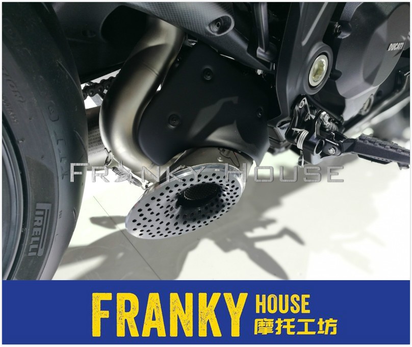 杜卡迪大魔鬼1260特米中尾排气管