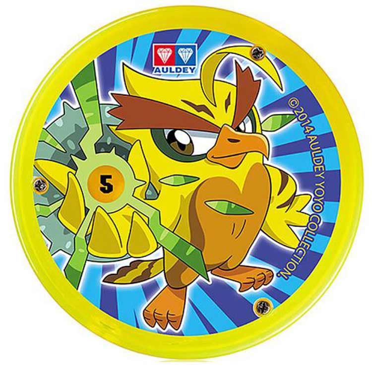 正版玩具传奇再现赤焰战虎悠悠球