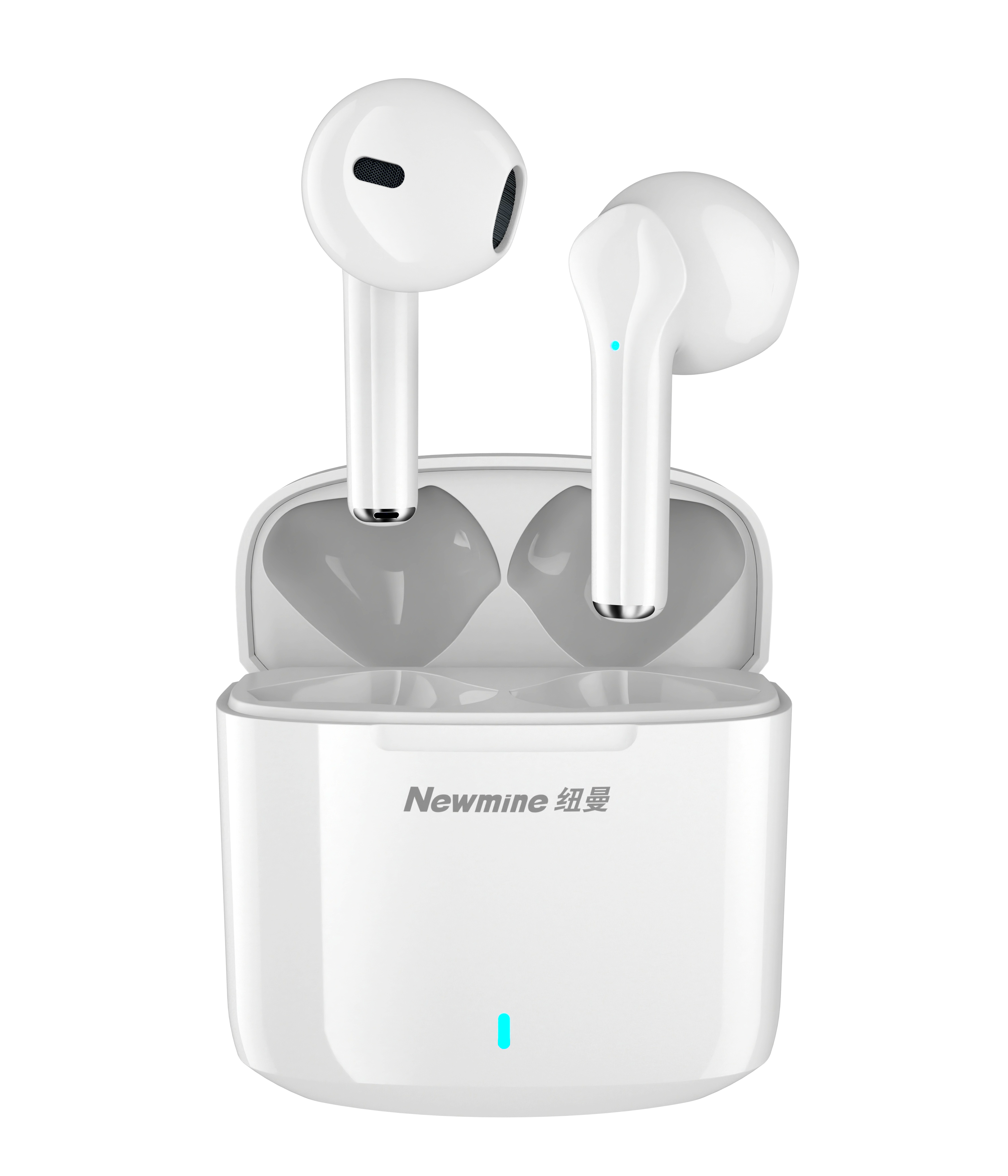 newmine/纽曼tws-x5真无线半入式运动跑步立体声蓝牙耳机正品防伪
