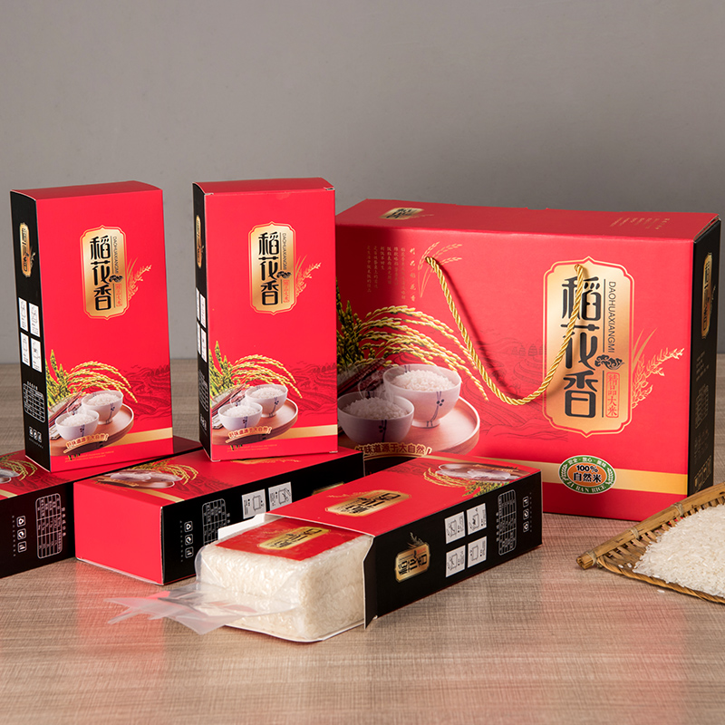 东北5kg稻花香外纸箱定制礼品盒