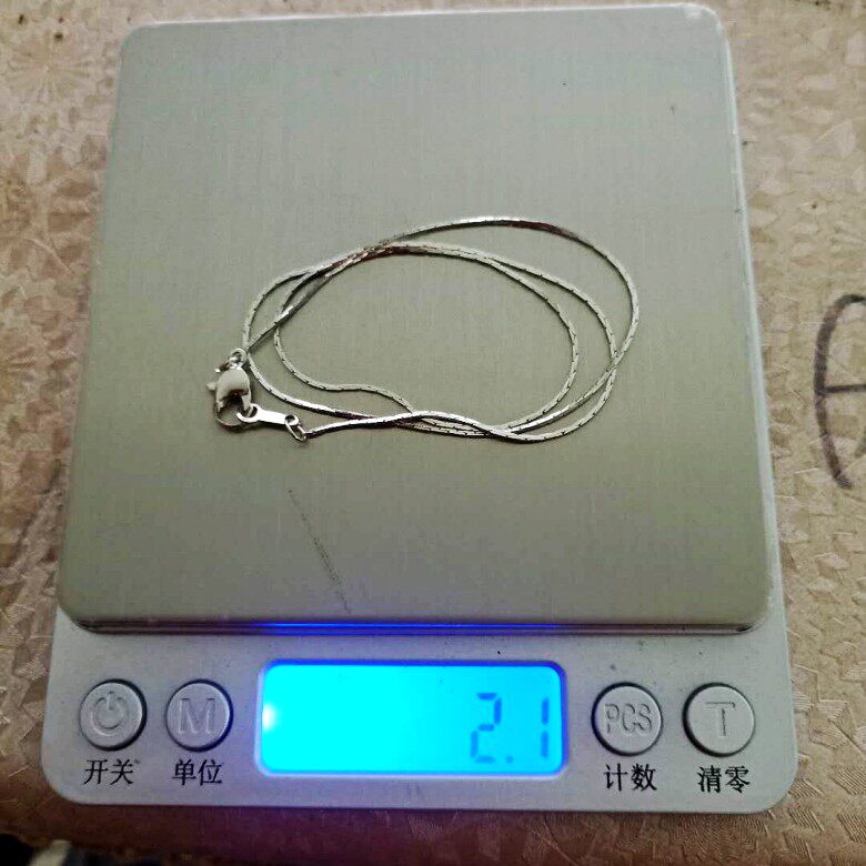 DIY 목걸이 펜던트 체인 0.7MM 베어 체인 구리 금도금 골드 와이어 체인 니켈 컬러 쇄골 체인 목걸이