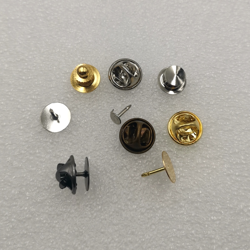 黑色古铜色铜胸针扣子蝴蝶扣卡帽