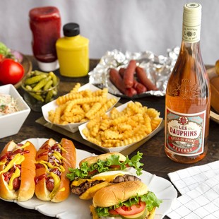 法国进口罗纳皇冠珍藏桃红干白干红葡萄酒187ml微醺女士餐酒聚会