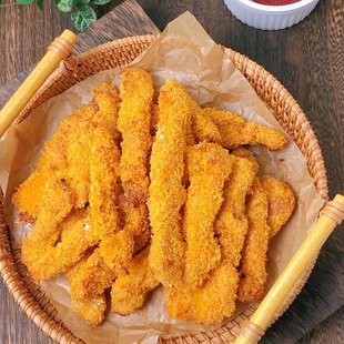 临期凤祥食品美式 黑椒黄金乳酪风味鸡柳条2000g半成品早餐夜宵