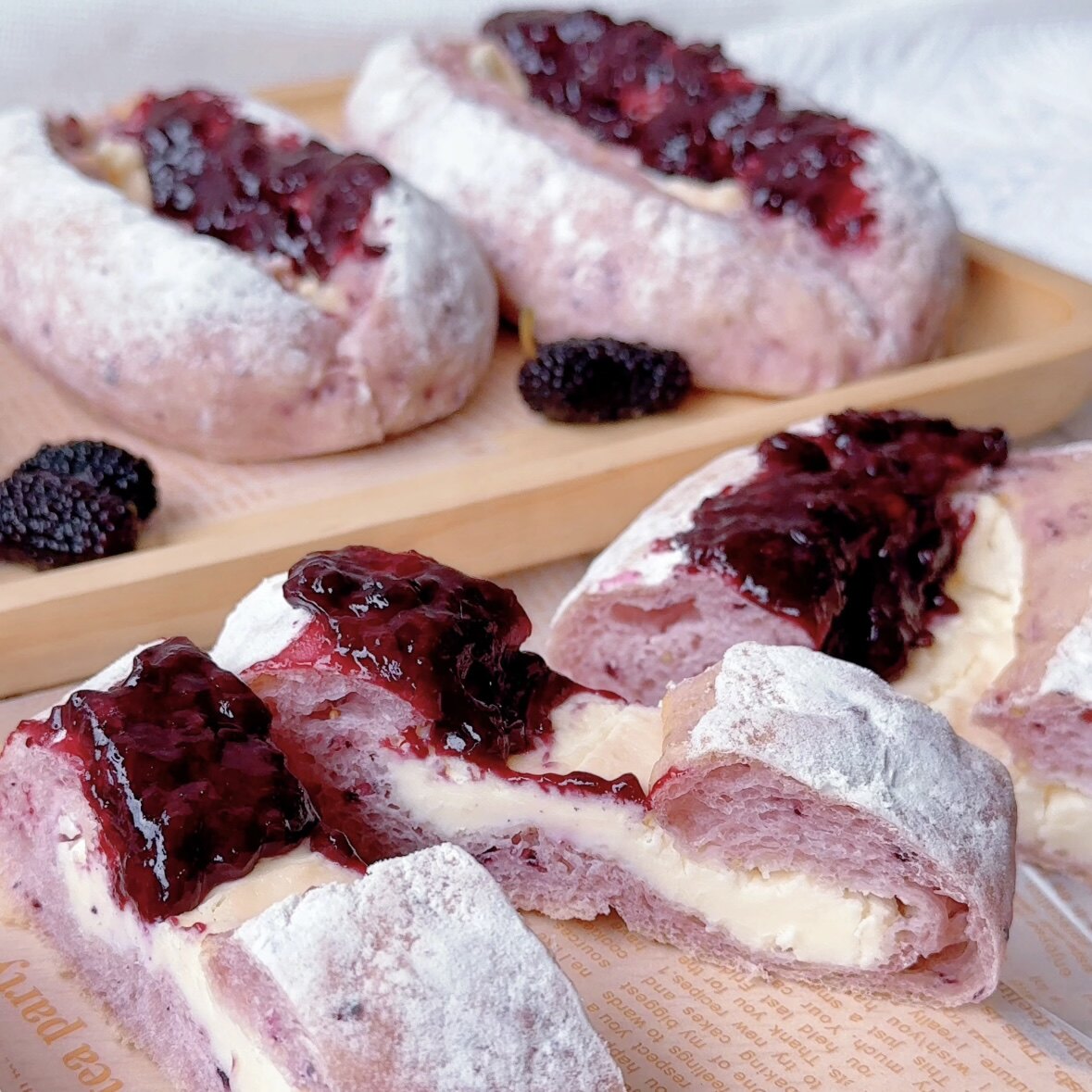 临期桑葚乳酪面包340g调理方便速食半成品早餐饱腹代餐美味小吃