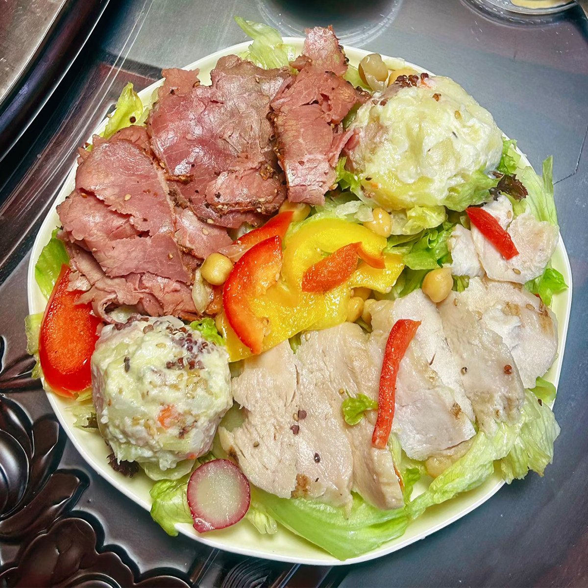 临期三母同厂预烤低温慢煮牛肉熟肉制品500g即食沙拉方便速食健身