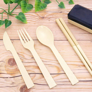 临期甩卖小久保食物容器带排气孔便携餐具套餐汤匙叉子筷子便当