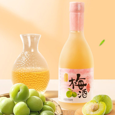 本格梅酒500ml配制酒微醺青梅