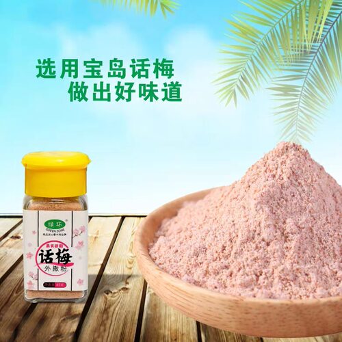 绿环牌话梅外撒粉45g复合调味料