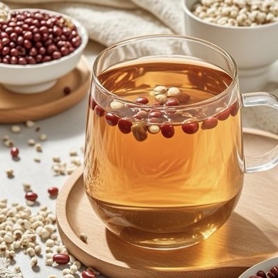 红豆薏米茉莉焦糖青砖牛乳茶糯香