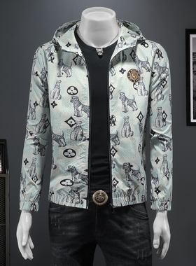 2025秋冬新款 IUIUG轻奢潮流男士休闲夹克假模D322-87791-P155