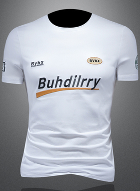 2025夏季欧货 IUIUG轻奢潮流刺绣丝光棉短袖t恤男 D320-87963-P75