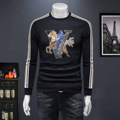 2025秋冬新款 IUIUG轻奢潮流休闲卫衣打底衫假模D320-88161-P125