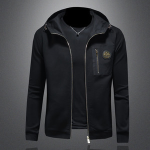 2025秋冬太空蜡面料 IUIUG轻奢潮流男士重工外套 D320-88195-P175,女装短外套,电商D322