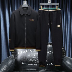 2025秋冬新款 IUIUG轻奢潮流卫衣男休闲运动套装D320-T88184-P280图片