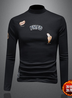 2025秋冬新款 轻奢品质半高领双面绒打底衫 D320-88383-P100