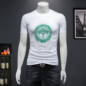 87184 2026夏季 P75 潮流丝光棉短袖 t恤男D320 新款 IUIUG欧货时尚