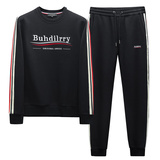 2025秋冬新款IUIUG轻奢潮流卫衣男休闲运动套装D320-T87747-P260，男装休闲套装，电商D322