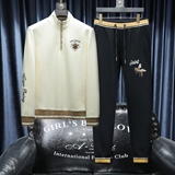 2025秋冬新款IUIUG轻奢潮流卫衣男休闲运动套装D320-T88167-P270，男装休闲套装，电商D322