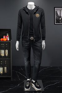 2025新款 IUIUG欧货轻奢修身潮流休闲男士夹克 D322-87372-P155图片