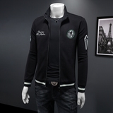 2025秋冬新款IUIUG轻奢潮流男士休闲夹克假模D322-87330-P145，男装夹克，电商D322