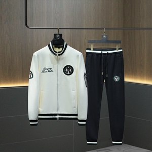 2025秋冬新款 IUIUG轻奢潮流卫衣男休闲运动套装D320-T87330-P280图片