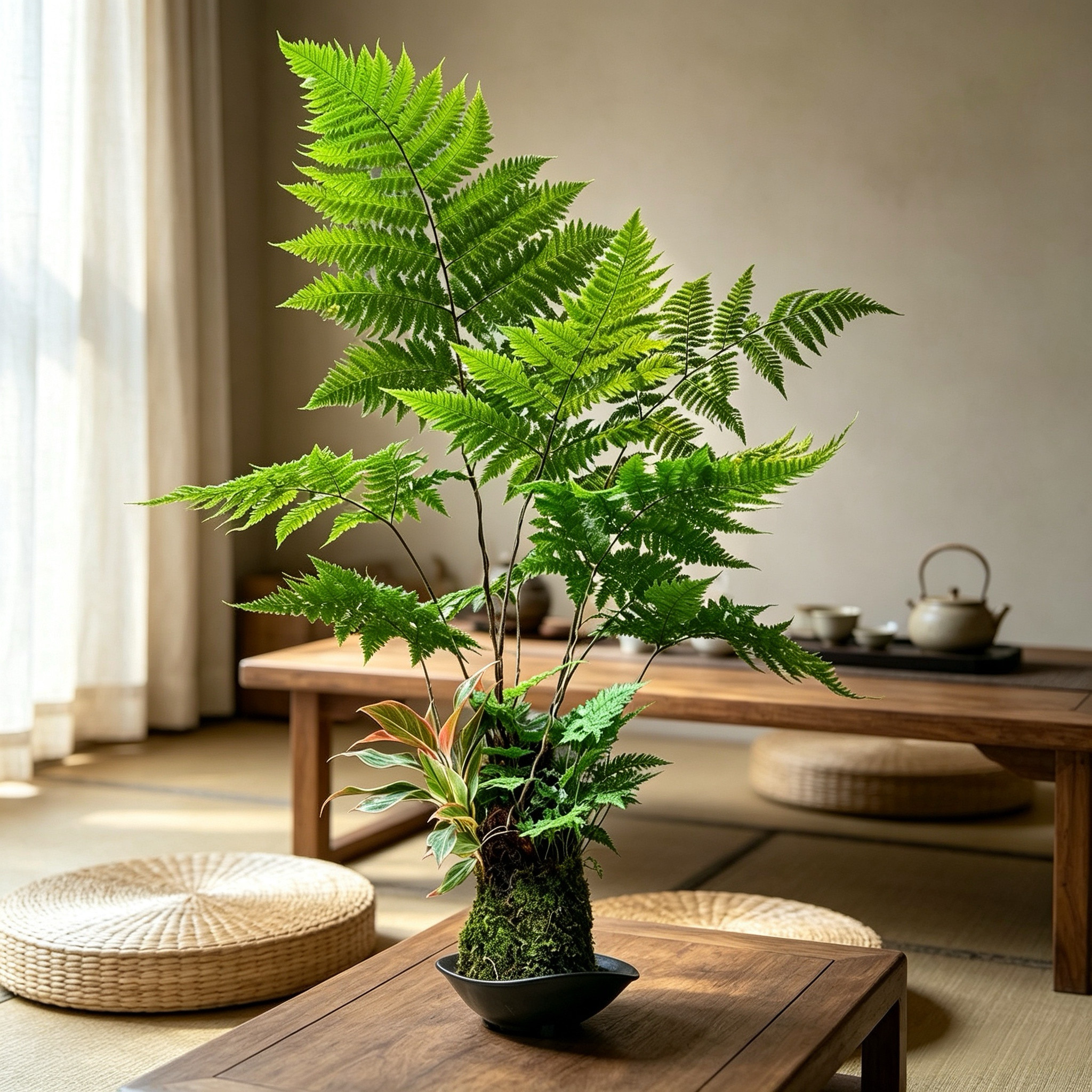 茶室玄关氛围感蕨类耐阴好养