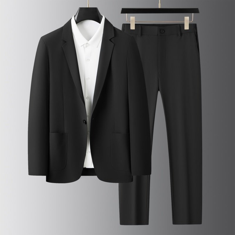 炎日夏季凉感面料西服套装