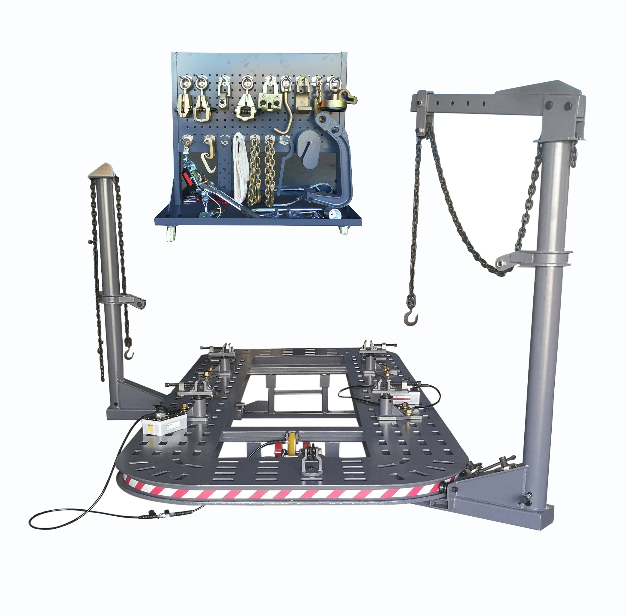 汽车大梁校正仪钣金修复大平台车身矫正设备大架整形手术架厂