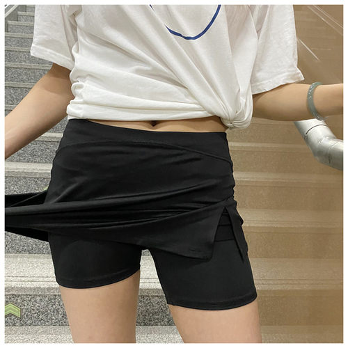 外单防走光羽毛球网球女包邮裙裤