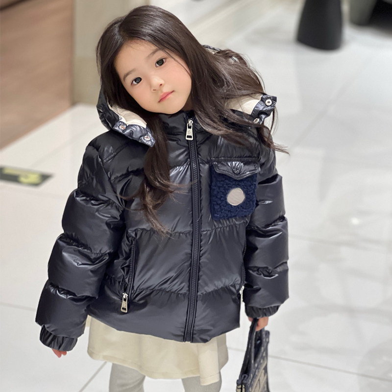 新款儿童羽绒服男女童装加厚短款羽绒服
