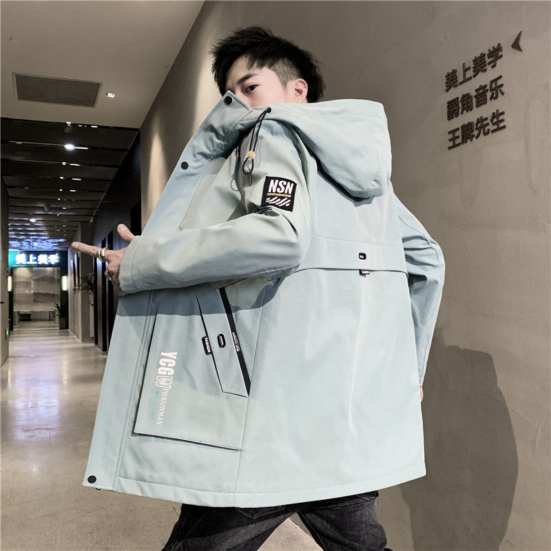 Youth spring work Jacket Boys' loose and versatile coat trend men's top