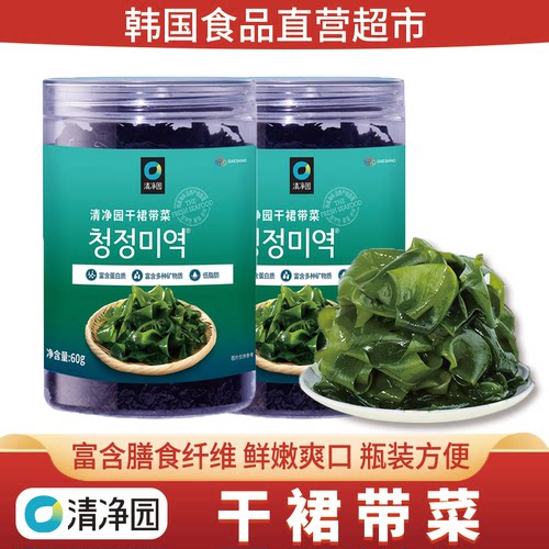 清净园干裙带菜罐装60g