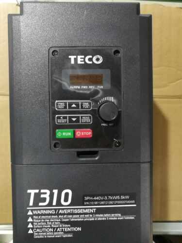 东元T310-4005-H3C 380V 3.7KW现货机械调速节能全新变频器