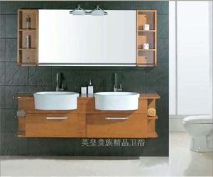 美式泰国橡木浴室柜实木浴室柜卫浴柜梳洗柜卫浴家具洗手柜HE597