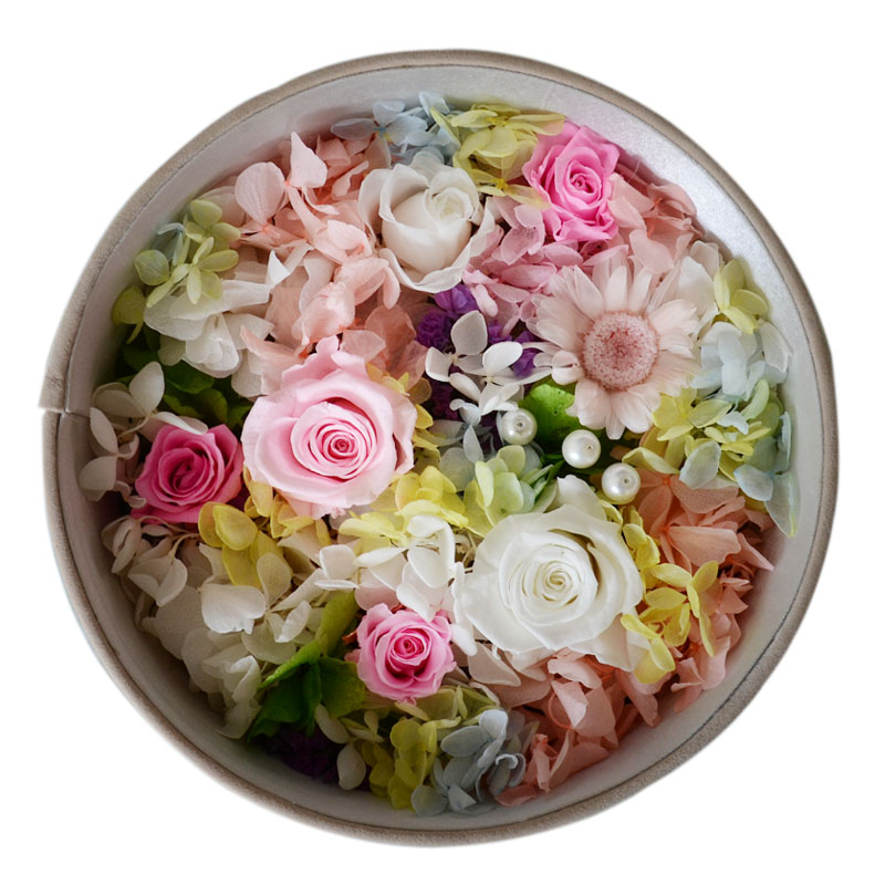 永生花保鲜花永不凋谢玫瑰真花情永生花