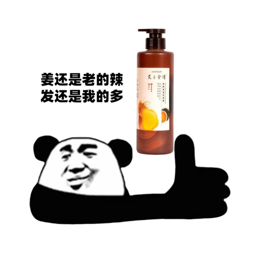 发之食谱生姜根茶洗发水防脱邪修